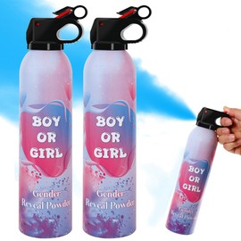 ziqianhard Blue Gender Reveal Powder for Baby Boy, 2 Pack Color Powder or Dust for Gender Announcement Party, Baby Shower Decorations & Supplies