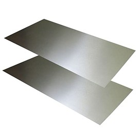 316 Stainless Steel Shim Stock, 0.001" Thickness x 6" Width x 12" Length, Stainless Steel Sheet Shim, 2 Pieces
