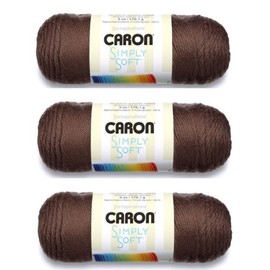 Caron Simply Soft Yarn Solids (3-Pack) (Taupe)