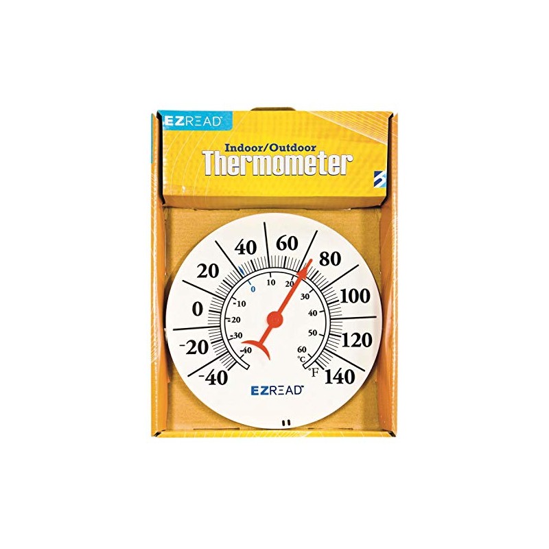 Headwind 8400009 Indoor and Outdoor Dial Thermometer, 8-Inch