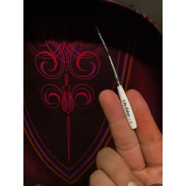 Andrew Mack / Von Dago "Pro-Series" / Bobbo Kafka #1 - PREMIUM ""Real Hair"" Pro Series Scrolling & Pinstriping Brush ~ PRO'S KNOW