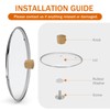 13 inch Tempered Glass Lid, CUKISIKUC Wok Frying Pan and