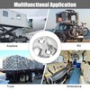 Pack of 10 Airline Rails Load Securing Lashing Point Fitting