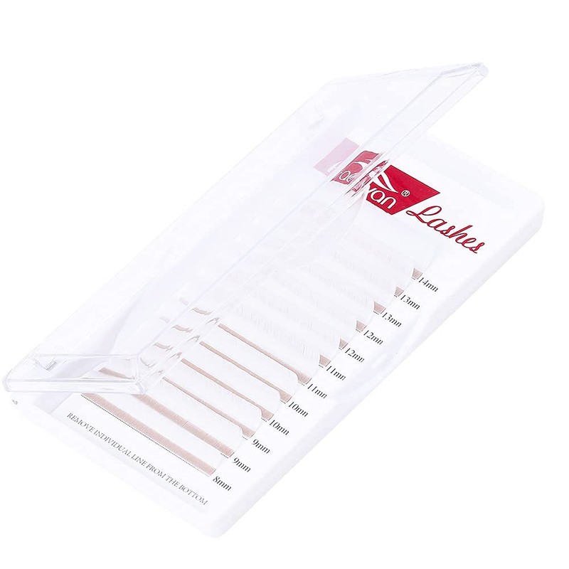 Volume Eyelash Extensions, Pink, 0.07 mm, C Curl Colour Lashes,