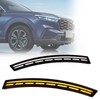 GEEGEETOP Smoked Lens LED Side Marker Bumper Light DRL Assembly