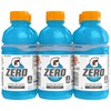 Gatorade G Zero Thirst Quencher, Cool Blue, 12oz Bottles (6