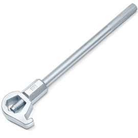 Tandefio 1 Pcs Fire Hydrant Wrench tool Heavy Duty Adjustable, Fits 1-1/2" to 6" Bolt Head Sizes, Fire Equipment Hydrant Wrench for Loosening Caps and Opening Valves, Tightening Nuts, Pipes