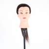 26" Synthetic Fiber Mannequin Head Hairdresser Training Head Cosmetology Doll