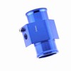 Universal Metal Car Water Temperature Sensor Adapter Blue for Most