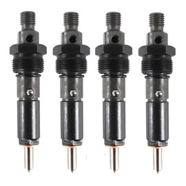 VeloBoost J919331 4Pcs Fuel Injector Compatible with Case-IH Skid Steer 1840 1845C 584E 580 680L Super Aftermarket Parts Replace OE 3919331