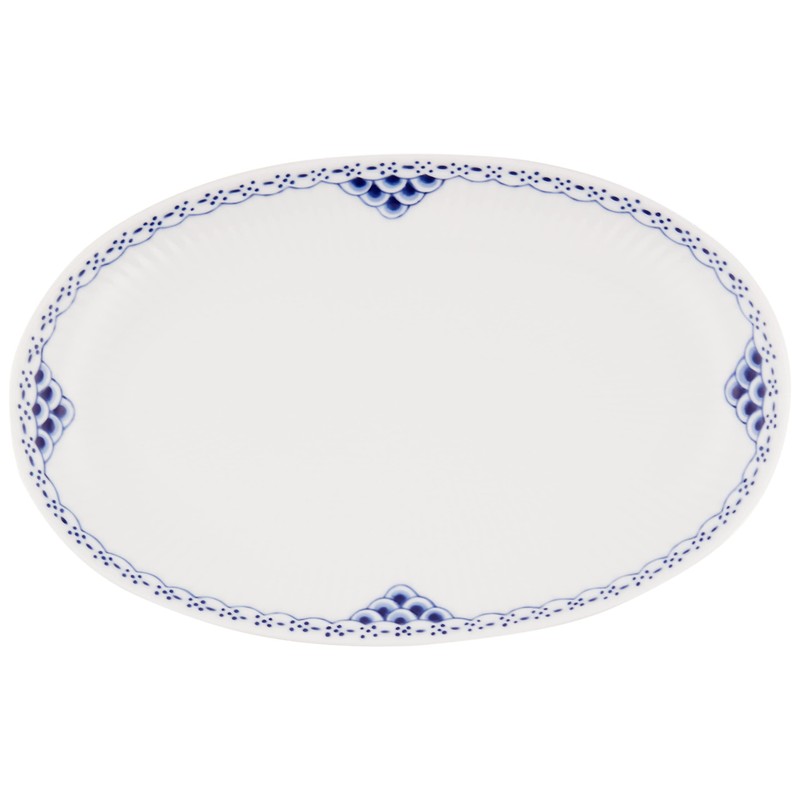 Royal Copenhagen Princess Oval Dish, 9.3 x 5.9 inches (23.5