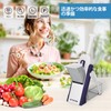 ZTQCSQ [5 in 1] Mandoline Slicer for Kitchen & Safe