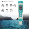Areyourshop 7 in 1 PH Meter PH/TDS/Temp/EC/Salinity/SG/ORP Meter Digital, pH