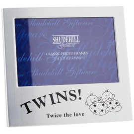 5" x 3" Twins! Photo Frame Twice the love Gift Occasion Present 73475