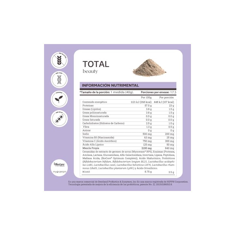 MATTER SMART NUTRIENTS - Total Beauty Salty Caramel con semilla