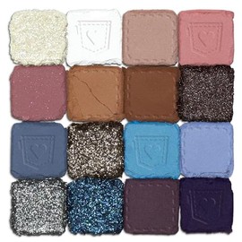 NYX Professional Makeup Ultimate Shadow Palette, Tono Vintage Jean | 16 tonos de alta pigmentación, acabados mate, satinado y metalizado, larga duraci