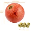 Arenbel Car Shifter Lever Knobs Round Gear Shift Stick Racing