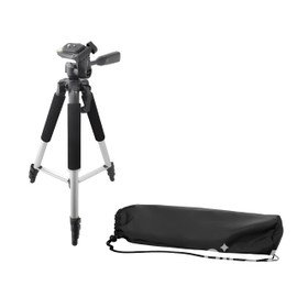 Acuvar 57" Professional Lightweight Aluminum Tripod Stand - Portable Travel Tripod for DSLR Cameras, Canon, Nikon, Sony, Mirrorless, Action Cameras, Smartphones & Vlogging with Universal Mount