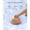 PERLECARE 3 Inch Queen Memory Foam Mattress Topper for Pressure