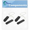2-Pack 4933DD3001B Dishwasher Door Cable Replacement for LG LDF8072ST Dishwasher