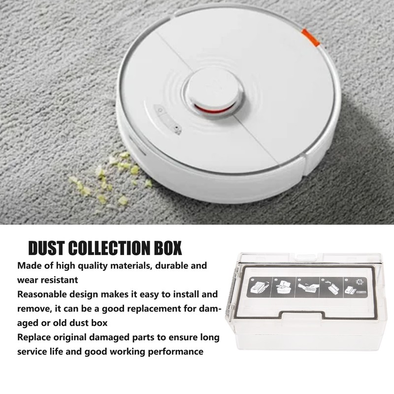 Dust Collection Box for Xiaomi Roborock S7 T7S T7S PLUS