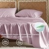 Bedsure GentleSoft California King Sheet Sets, Cooling Sheets, Rayon Derived