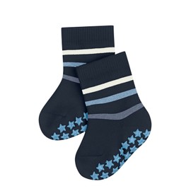 FALKE Unisex Baby Stopper Socks, Blue Space Blue 6116 New Environmentally Friendly