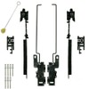 EACCESSORIES EA Sunroof Track Assembly Repair Kit fit for SAAB