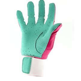 Sportz Drip Batting Gloves - Genuine Leather Gloves for Baseball & Softball Players - Unisex-Youth, Unisex-Adults (Youth Extra Small)