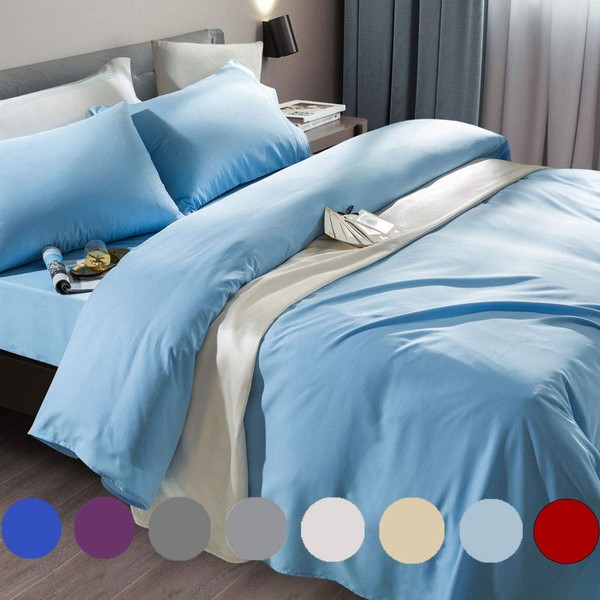 SONORO KATE Bed Sheet Set Super Soft Microfiber 1800 Thread