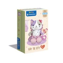 Clementoni Baby Plush Toy in Box Cat 0+ Months 17478 Multicoloured