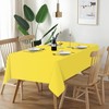 QIKSION Plastic Table Cloth Disposable 2 Pack, 54 x 108