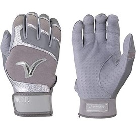 Victus Debut 2.0 Batting Gloves, Wolf Gray, Adult XL