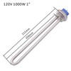 DERNORD 120V 1500W Water Heater Element Screw-in Heating Element High