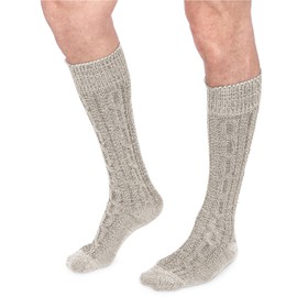 Steigenhöfer Traditional Long Oktoberfest Socks for Men and Women – Cotton Trachten Socks for Bavarian Costumes
