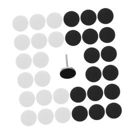 IWOWHERO 60pcs Sanding Paper Discs Set for Nail Care Dead Skin Removing Tool for Pedicure Easy to Use Replacement Sandpaper Discs for Manicures and Foot Treatments Handy Storage Box