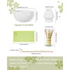 ZENS Matcha Whisk Set, 15oz Matcha Bowl with Spout, Matcha