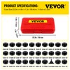 VEVOR Oil Filter Socket Set, 30 Pcs, Steel, Black, 3-Jam