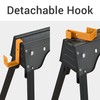 WORKESS Saw Horses 2 Pack, Heavy Duty Folding Portable Saw