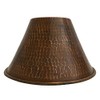 Premier Copper Products SH-L300DB Hand Hammered Copper 7-Inch Cone Pendant