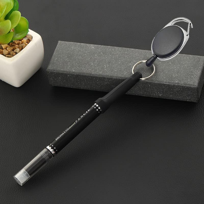 Retractable Sharpies Self Retractable Carpenter Pencil Highlighter Pen Reel Pull