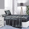 Lanest Housing Silk Satin Sheets, Twin XL Size Satin Bed