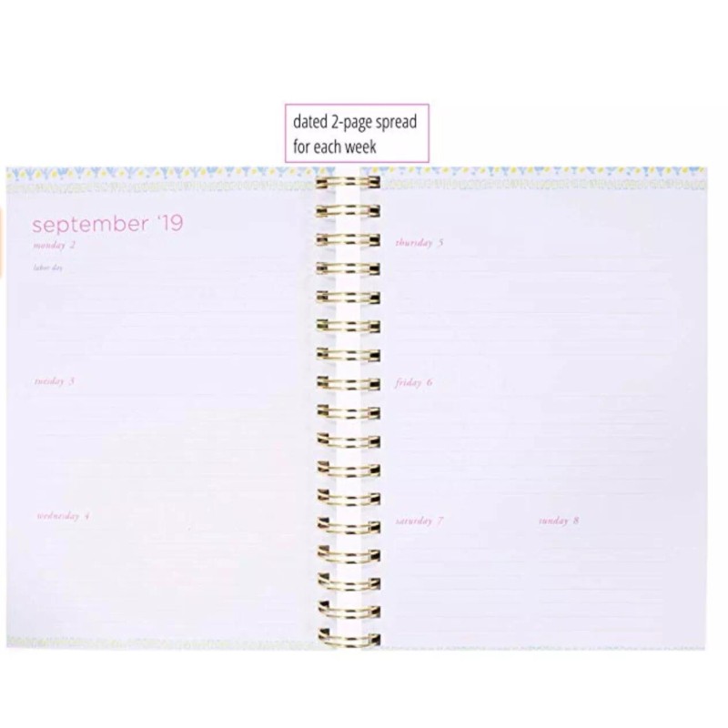 LILLY PULITZER Agenda Planner Bible Study Notebook LARGE - FLORIDITA