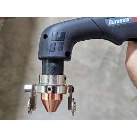 PlasmaDyn Roller Guide Wheel + Shield Fits Hypertherm Powermax 45XP 65 85 105 Plasma Torch - Powermax 105