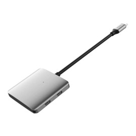 Networx USB-C 4-Port Hub, USB-C to 4X USB-C, Space Grey