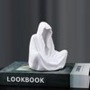 Ghost Wizard Candle Holder Ghost Figurines Scary Statue Festival Party