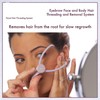 Fezda Women's Eyebrow Face and Body Hair Threading Tweezer Kit
