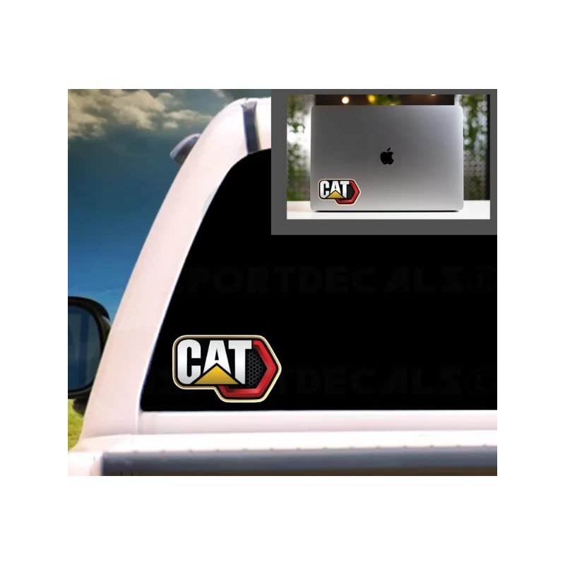 CAT Heavy Equipment Skid Steer Loader Excavator Vinyl Decal Sticker