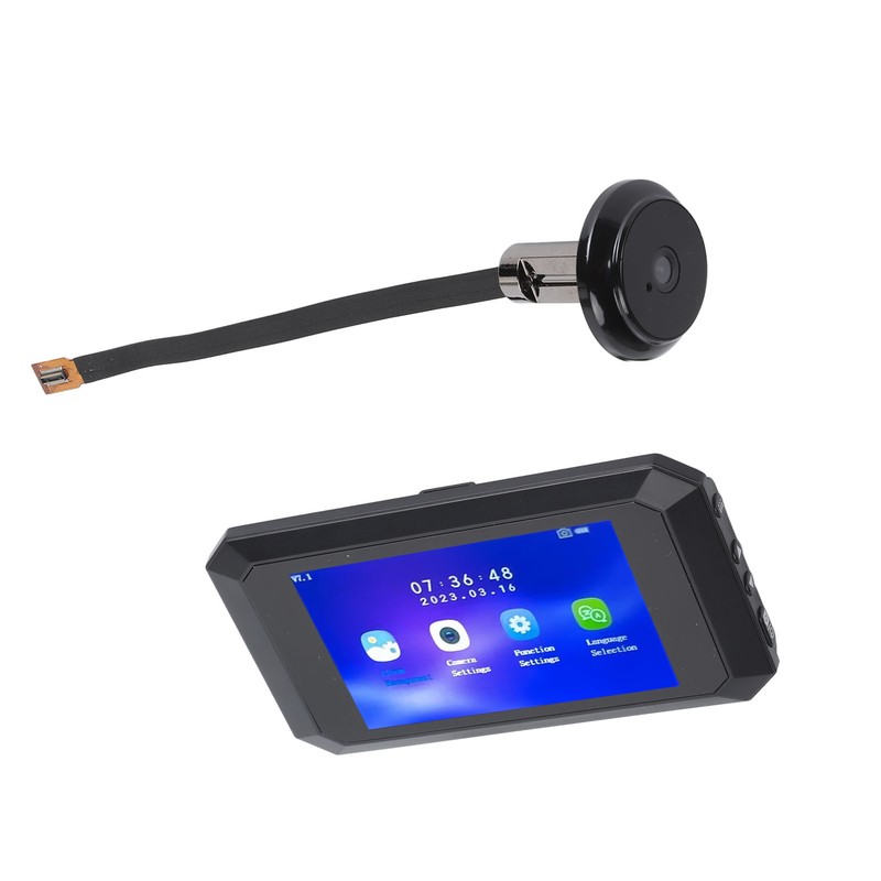 3.97 Inch Smart Door Viewer Motion Detection 1080P Imaging 135