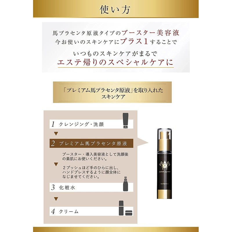 Horse Richest Premium Horse Placenta Solution (0.6 fl oz (20